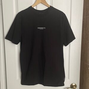 SONNETI London -  Black logo Tee shirt